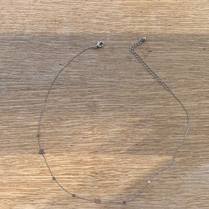 Silver heart Brandy Melville necklace